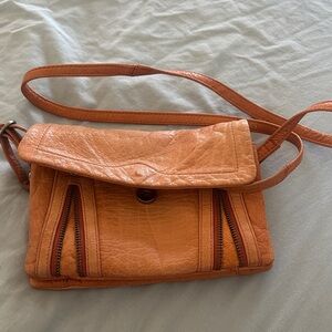 Day & Mood Leather Crossbody Bag 8”x6”